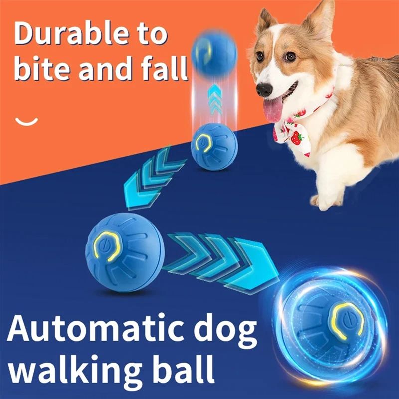 Automatic Moving Dog Ball - AT84-2PCS Smart Dog Ball Elektronische interactieve