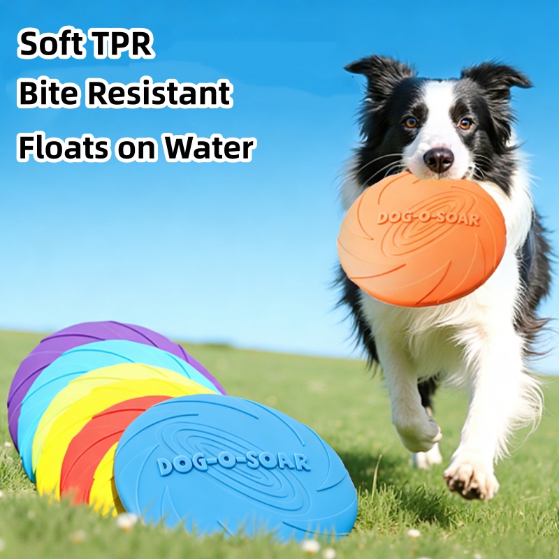 Flying Disc Dog Training Toy - Bijtbestendige vliegende schijf speelgoed voor honden
