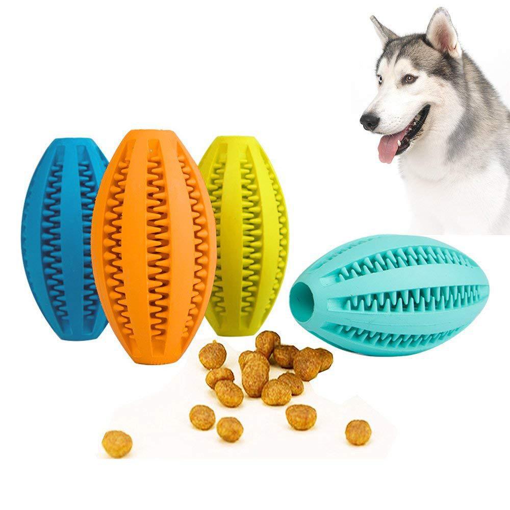Indestructible Dog Chew Toy - Kauwspeelgoed voor honden Tandenreiniging Snackbal Hondenspeelgoedbal