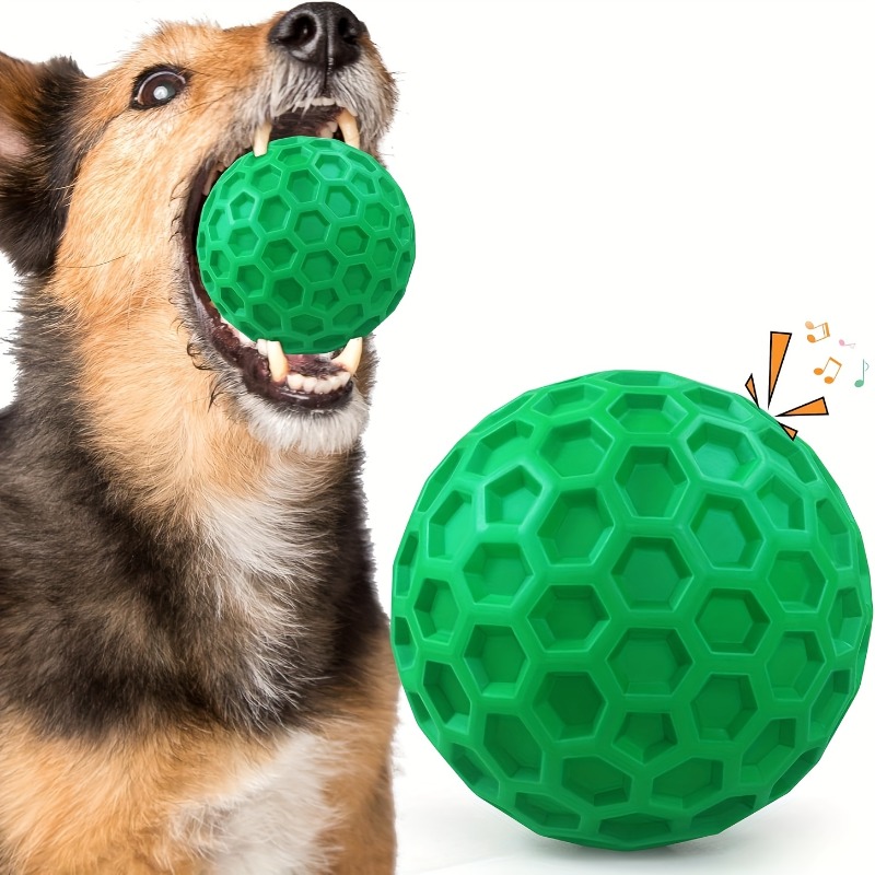 Indestructible Dog Chew Toy - Sterk, natuurlijk rubberen hondenspeeltje, onverwoestbare piepende