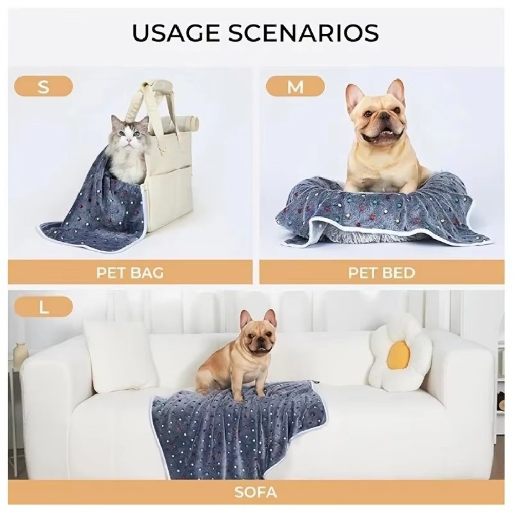 Pet Beds - Ultrazachte honden- en katten deken met