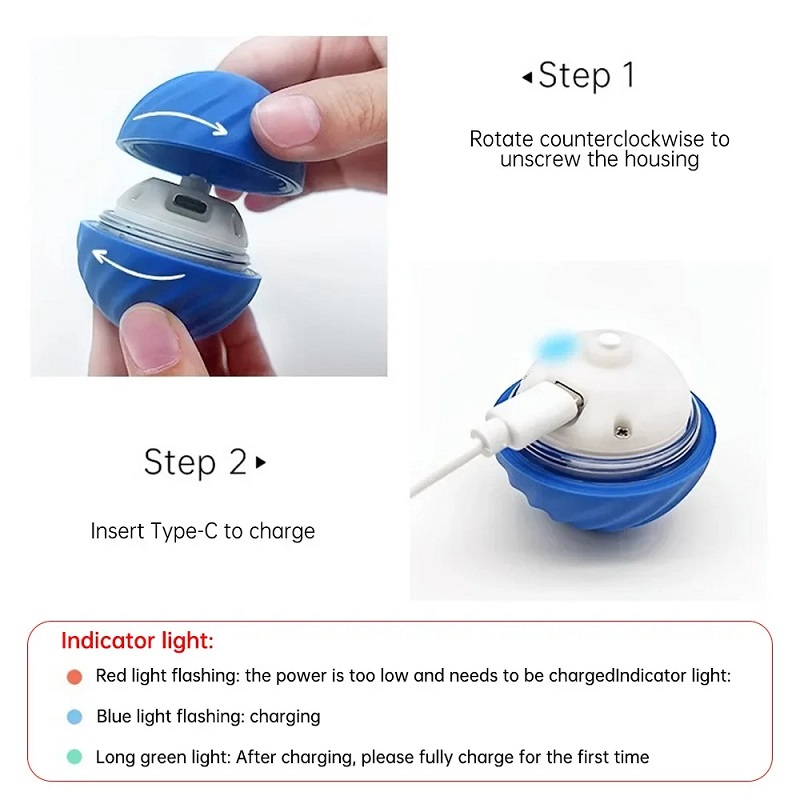 Automatische bewegende, stuite - Automatic Moving Dog Ball recensie en prijs