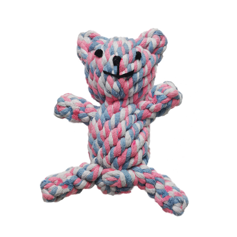 Hondenkauwtouw van katoen, ges - Interactive Squeaky Plush Dog Toy recensie en prijs