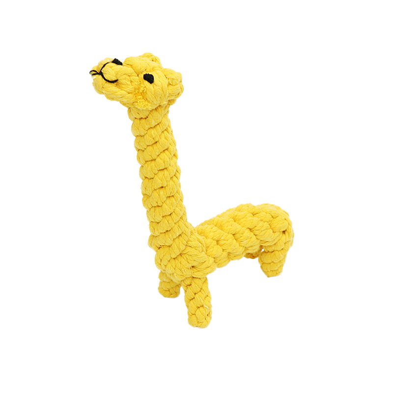 Hondenkauwtouw van katoen, ges - Interactive Squeaky Plush Dog Toy recensie en prijs